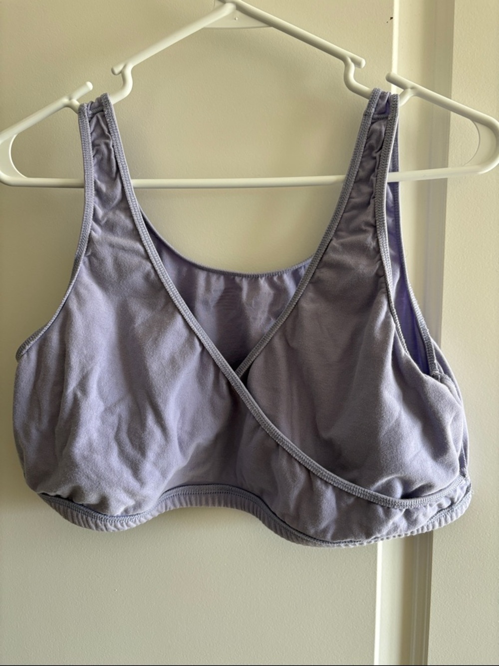 Duluth Trading Co Lavender Wireless Bra - Picture 4 of 4